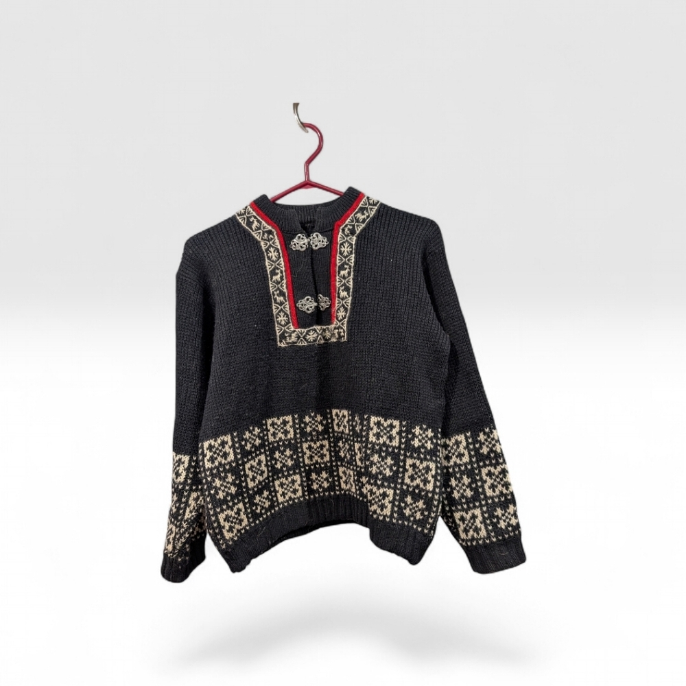 Vintage Norwegian Wool Sweater